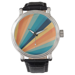Retro-Sonnenstrahlen Armbanduhr