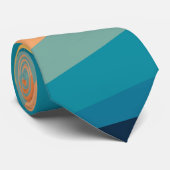 Retro-Sonnenstrahlen Krawatte (Gerollt)