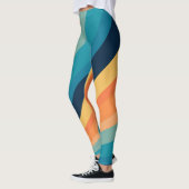 Retro-Sonnenstrahlen Leggings (Links)