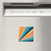 Retro-Sonnenstrahlen Magnet (In Situ (Geschirrspüler))
