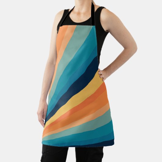 Retro-Sonnenstrahlen Schürze (InSitu)