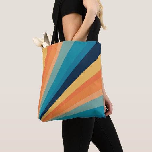 Retro-Sonnenstrahlen Tasche (Von Nahem)