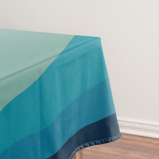 Retro-Sonnenstrahlen Tischdecke (Beispiel)