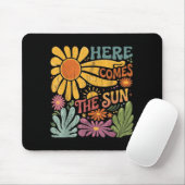 Retro-Sonnentage Sommer Strand Urlaub Geschenke Mousepad (Mit Mouse)