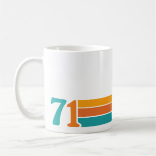 Retro Sonnenuntergang 71 Kaffeetasse