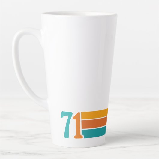 Retro-Sonnenuntergang 71 Milchtasse (Links)
