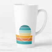 Retro-Sonnenuntergang 71 Milchtasse (Rechts)