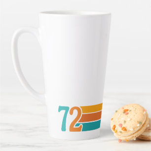 Retro-Sonnenuntergang 72 Milchtasse
