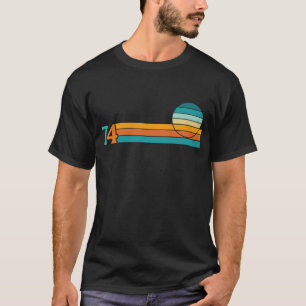 Retro-Sonnenuntergang 74 T-Shirt