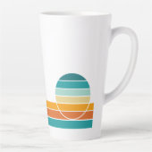 Retro-Sonnenuntergang 78 Milchtasse (Rechts)