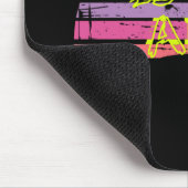 Retro-Sonnenuntergang-Gaming-Controller-Kunst-Game Mousepad (Ecke)