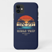 Retro Sonnenuntergang Giro del Malcantone Case-Mate iPhone Hülle (Rückseite)