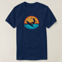 Retro Sonnenuntergang Surfen _ Vintage Strand Vibe