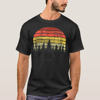 Retro-Sonnenuntergang vintage 4Runner (2) T-Shirt