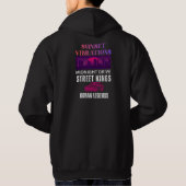 Retro Sonnenuntergangs-Vibrationen Hoodie (Rückseite)