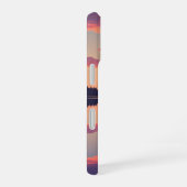 Retro-Sonnenuntergangssee iPhone 16 Hülle (Rechte Seite)