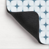 Retro-Sophistication-Mauspad, Blau Mousepad (Ecke)