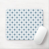 Retro-Sophistication-Mauspad, Blau Mousepad (Mit Mouse)