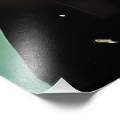 Retro Sophisticats Its Time to Mardi Gras Martini Fotodruck (Ecke)