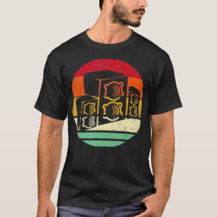 Retro Sound Engineer Lautsprecher Music Audio Engi T-Shirt