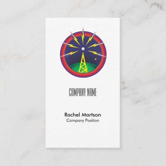 Retro-Sound Visitenkarte (Vorderseite)