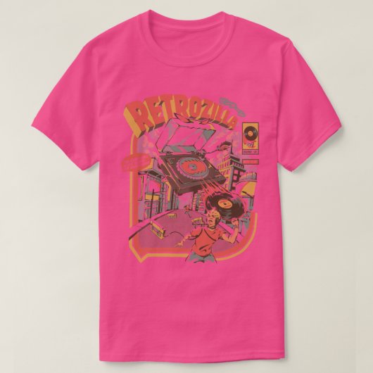 Retro Soundzilla T-Shirt (Design vorne)