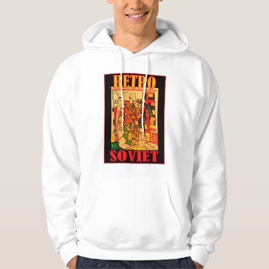 RETRO SOWJET HOODIE (Vorderseite)