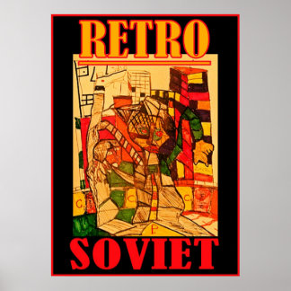 RETRO SOWJET POSTER