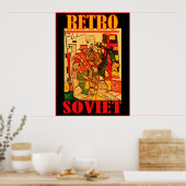 RETRO SOWJET POSTER (Küche)