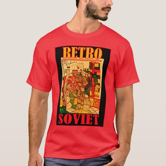 RETRO SOWJET T-Shirt (Vorderseite)