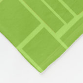 Retro Space Age Kitty Fleece Blanket (Ecke)