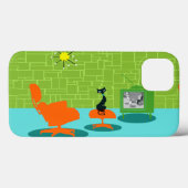 Retro Space Age Kitty iPhone 6 Fall Case-Mate iPhone Hülle (Rückseite (Horizontal))