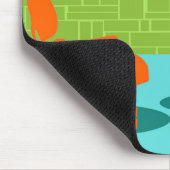 Retro Space Age Kitty-Mauspad Mousepad (Ecke)