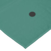 Retro Space Age Planets Stars Türkis Tischdecke (Schrägansicht)