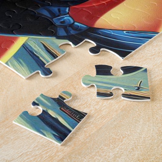 Retro Space-Button Puzzle (Seite)