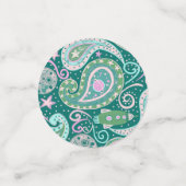 Retro Space Galaxy Design Konfetti (Klein Vorderseite)