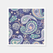 Retro Space Galaxy Design Serviette (Vorderseite)