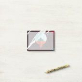 Retro Space Poster Cassini Mission to Saturn Post-it Klebezettel (Auf Schreibtisch)