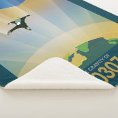 Retro Space Poster - die Schwerkraft einer Super E Sherpadecke (3/4)