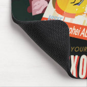 Retro Space Poster-Exoplanet Discovery 51 Pegasi B Mousepad (Ecke)