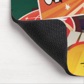 Retro Space Poster-Exoplanet Discovery 51 Pegasi B Mousepad (Ecke)