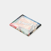 Retro Space Poster-Exoplanet Discovery 51 Pegasi B Post-it Klebezettel (angewinkelt)