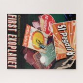 Retro Space Poster-Exoplanet Discovery 51 Pegasi B Puzzle (Horizontal)