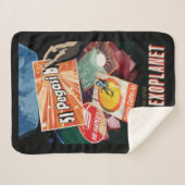 Retro Space Poster-Exoplanet Discovery 51 Pegasi B Sherpadecke (Vorderseite (Horizontal))