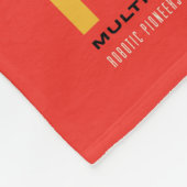 Retro Space Poster - Mars Exploration Program. Fleecedecke (Ecke)