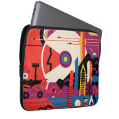 Retro Space Poster - Mars Exploration Program. Laptopschutzhülle (Vorne Rechts)