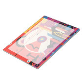 Retro Space Poster - Mars Exploration Program. Notizblock (angewinkelt)