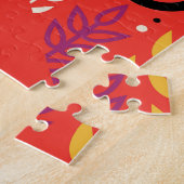 Retro Space Poster - Mars Exploration Program. Puzzle (Seite)