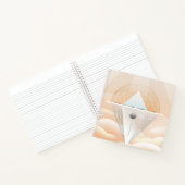 Retro Space Poster Observatory im Sonnensystem Notizblock (Innenseite)