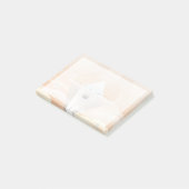 Retro Space Poster Observatory im Sonnensystem Post-it Klebezettel (angewinkelt)